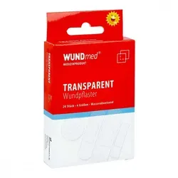 Pflaster transparent wasserfest 4 Grössen