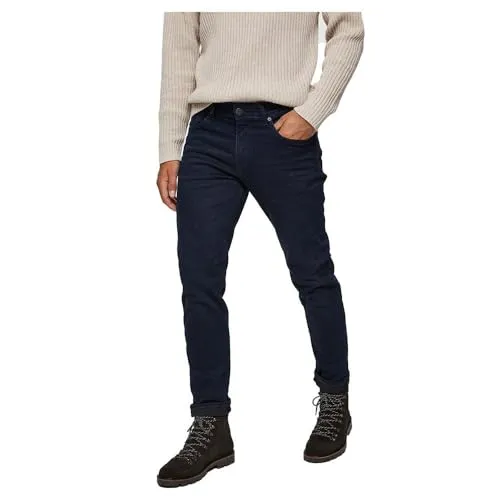 SELECTED HOMME Herren SLHSTRAIGHT-Scott 6155 BB SU-ST JNS NOOS Jeans - Jeans aus recyceltem Material mit Bio-Baumwolle, umweltfreundlich und stilvoll für jeden Anlass.