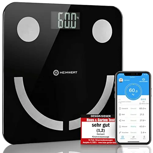 Produktbild HEIMWERT Körperfettwaage