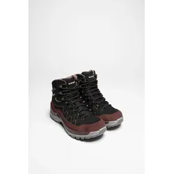 Lowa Toro Pro GTX Mid Ws Damen (Schwarz/Altrosa) - 37 EU - Wanderschuhe mit GORE-TEX-Membran für optimalen Wetter­schutz und Atmungs­aktivität, ideal für spontane Abenteuer und lange Wanderungen.