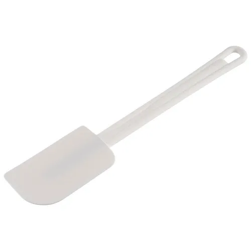 Teigspatel aus Silikon, Weiß 7 cm Breit 35,5 cm Lang in weiß von APS