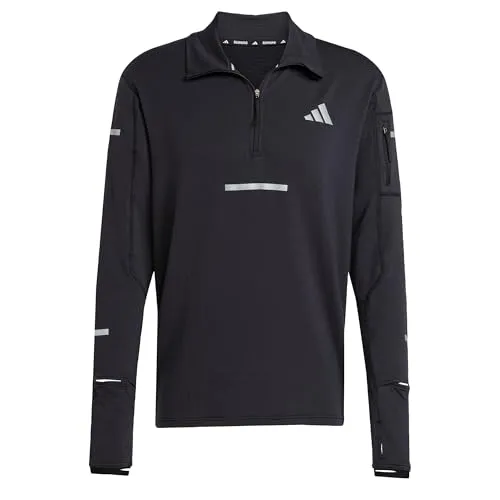 adidas adi365 Funktionsshirt Herren in black, Größe L - Langärmeliges Funktionsshirt mit climawarm+-Technologie für ein angenehm warmes und trockenes Tragegefühl; ideal für sportliche Aktivitäten und Outdoor-Abenteuer.