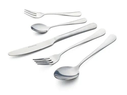 ECHTWERK Tafelbesteck Sorrent 30tlg - Glänzendes Edelstahl-Set - Bestecksets für 6 Personen, spülmaschinengeeignet und modern im Design - perfekt für jeden Anlass!