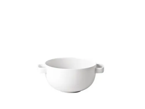 Rosenthal Tasse Moon Weiss Suppen-Obertasse 0,3 l - Elegante Porzellan-Tasse für Suppen und mehr, spülmaschinenfest und mikrowellengeeignet – ideal für stilvolle Mahlzeiten und besondere Anlässe.