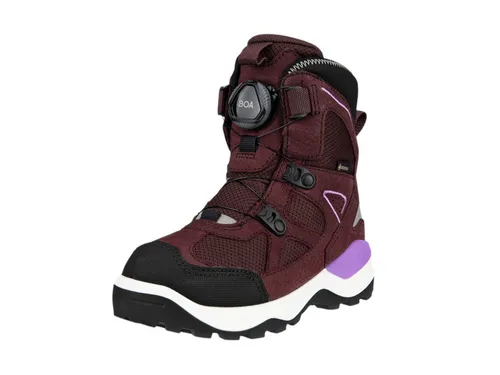 Ecco Winterstiefel Snow Mountain GTX für Kinder - Robuste Winterstiefel mit BOA-Verschluss und wasserdichtem Obermaterial aus Nubukleder/Textil. Ideal für Outdoor-Abenteuer, schützt vor Kälte und sorgt für guten Halt.