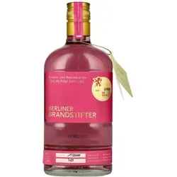 Berliner Brandstifter Berlin Pink Dry Gin 43,3% Vol. 0,7l - Exklusive Limited Edition Gin mit fruchtigen und floralen Botanicals, ideal für sommerliche Cocktails und stilvolle Gin-Sammlungen.