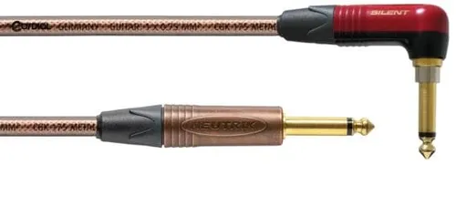 CORDIAL Gitarre Kabel jack/jack SILENT abgewinkelt von Cordial