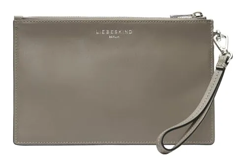 Liebeskind Berlin Kosmetiktasche Pouch - Elegante Reisetasche aus weichem Nappa-Leder, ideal für unterwegs mit kompakten Maßen von 22,5 x 14 x 0,5 cm.