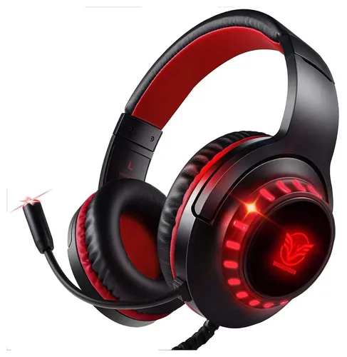 Masacegon H-11 Gaming Headset in rot von Pacrate