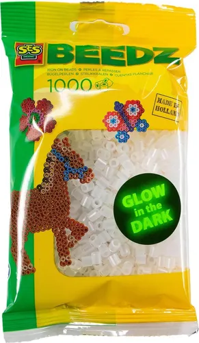 Ses Creative Beedz Strijkkralen Glow In The Dark 1000 Stuks