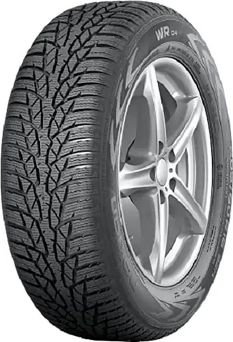 Nokian Winterreifen NOKIAN WR D-4 225/40 R18 92V - Autoreifen mit exzellenter Nasshaftung (Klasse B) und hoher Kraftstoffeffizienz (Klasse C), ideal für sicheres Fahren im Winter.