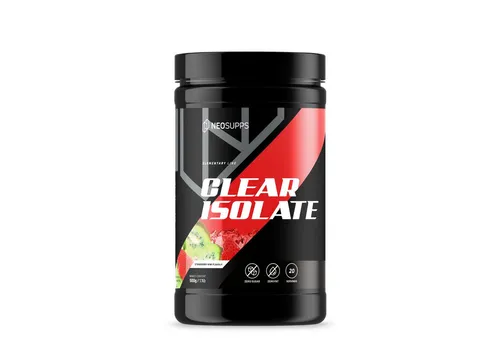 Neosupps Clear Isolate - Strawberry-Kiwi 500g Pulver, 500 g