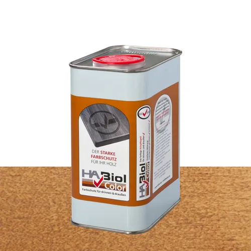 HABiol Color Holzpflegeöl Holzöl biologisch farbig 