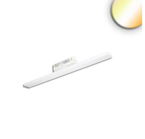 ISOLED Stromschienensystem Aluminium, 32W, warmweiß - Lichtsysteme mit 4100lm Helligkeit, dimmbar und ideal für flexible Beleuchtungslösungen in Wohnräumen, Büros oder Geschäften.