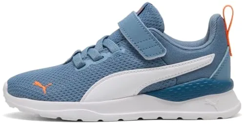 PUMA Anzarun Lite AC PS Kinder Sneaker 372009 blau - Schuhgröße 34,5 EU - Der PUMA Anzarun Lite AC PS ist der perfekte Sneaker für aktive Kinder. Mit atmungsaktivem Mesh-Obermaterial und dämpfender EVA-Zwischensohle bietet er hohen Tragekomfort und Style.