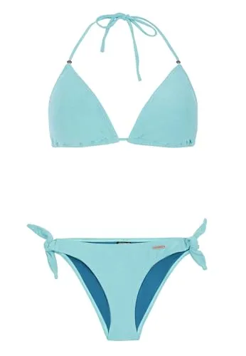 Protest Damen Triangel-Bikini PRTTWISTY L/40 - Stylischer Triangel-Bikini für Damen aus recyceltem Material. Dehnbarer Stoff sorgt für Bewegungsfreiheit und hohen Tragekomfort. Ideal für den Sommer am Strand oder im Pool.