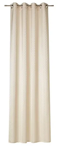 JOOP! Ösenschal Allover in Weiß - Eleganter Ösenschal von JOOP! in Weiß, aus hochwertigem Synthetik gefertigt. Maße: 140 cm Breite, 1 cm Höhe. Perfekt für stilvolle Fensterdekoration und vielseitig einsetzbar.
