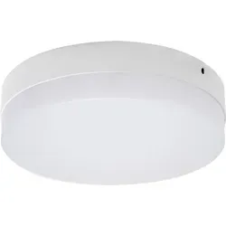LED Deckenlampe Ø 22 cm Weiß rund - blendarm für jeden Raum - Deckenlampe für Innenräume mit neutralweißem Licht (4000 K), ideal für Wohnzimmer, Schlafzimmer und Küche. Energieeffizient und zeitloses Design für harmonische Beleuchtung.