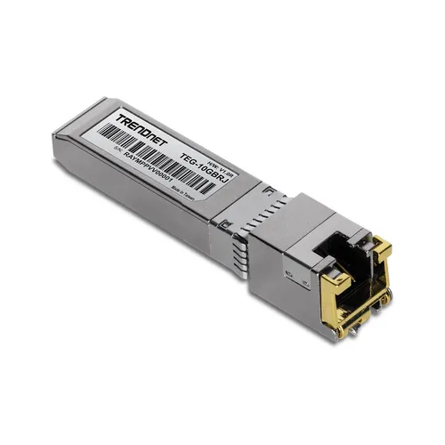 TrendNet TEG-10GBRJ SFP-Transceiver-Modul - SFP-Transceiver-Modul für Hochgeschwindigkeits-Netzwerke, ideal für die Verbindung von Netzwerkgeräten mit bis zu 10 Gbit/s.