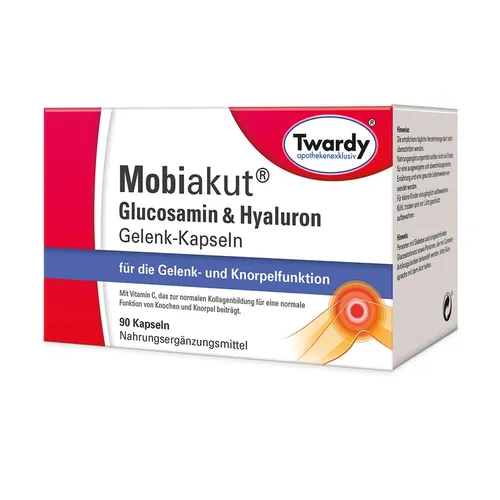 Mobiakut Gelenk-Kapseln mit Glucosamin & Hyaluron 90 St