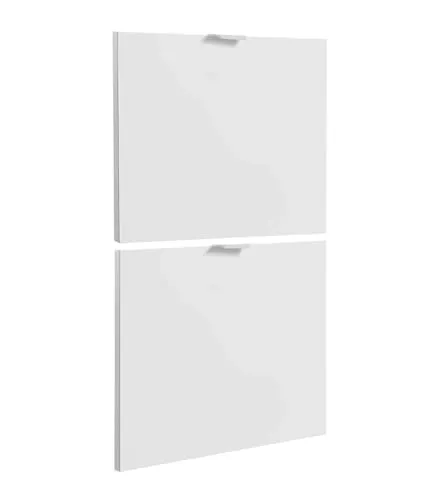 mokebo Regaleinsatz 'Der Verstauer' in Weiß - Einlegeböden für das Aktenregal, individuell anpassbar für optimale Ordnung im Büro und einfache Montage.