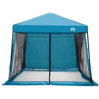 Produktbild vidaXL Camping-Zelt-Set mit Dach 2 pcs Blau