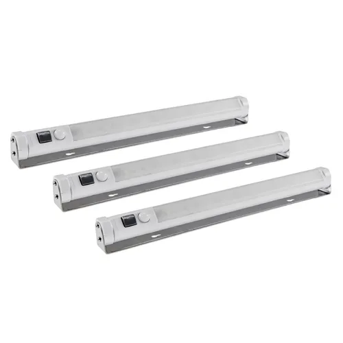ChiliTec LED Unterbauleuchte 3er Set mit Bewegungsmelder