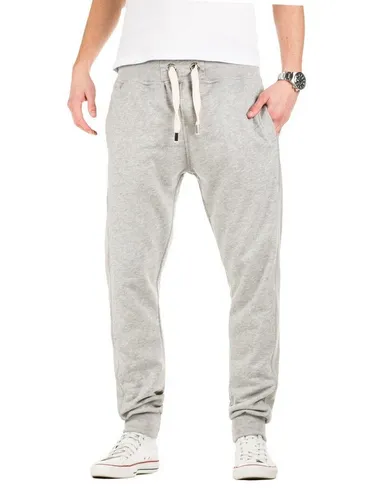 Yazubi Jogginghose Sweatpants Edward mit elastischem Bund mit Kordelzug in Unifarbe