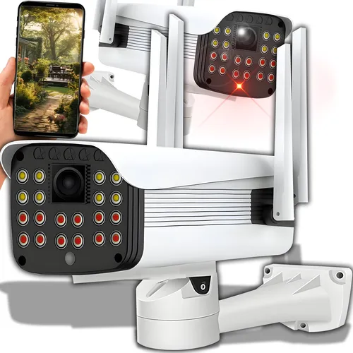 Retoo WLAN IP Kamera Outdoor 1080P Full HD - Überwachungskamera für den Außenbereich mit IP66-Schutz, bietet gestochen scharfe Bilder in Full HD und Nachtsicht bis 30m für maximale Sicherheit.