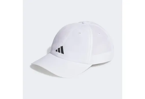 adidas Unisex Running Essentials AEROREADY Six-Panel Baseball Cap - Caps & Hüte aus 100 % recyceltem Polyester mit feuchtigkeitsabsorbierendem AEROREADY Schweißband für maximalen Komfort beim Laufen.