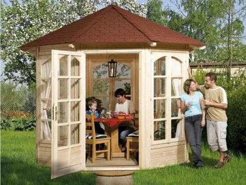 Weka 8-Eck Pavillon 234 B 282 x 305 cm