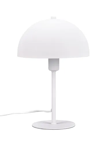Trio Leuchten Tischleuchte Nola 506200131 - Elegante Tischlampe in Weiß matt - Tischleuchte Nola aus Metall in Weiß matt, ideal für stimmungsvolle Beleuchtung. Exklusive 1x E14 Leuchtmittel, perfekt für stilvolle Wohnräume.