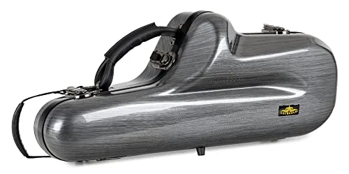 Lechgold Deluxe Koffer für Alt-Saxophon - Instrumentenzubehör mit schockabsorbierender Hartschale, wetterfestem Gehäuse und passgenauem Formeinsatz für optimalen Schutz Ihres Alt-Saxophons.