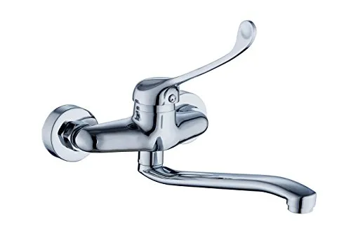 DP bath BCLMH Küchenhygienearmatur Lirio mit langem Hebel, Silber