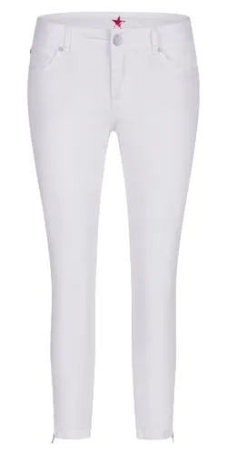 Buena Vista 7/8-Jeans Italy in Weiß - Größe M - Stilvolle 7/8-Jeans aus 85% Baumwolle, ideal für den Alltag. Bequem und modisch, perfekt kombinierbar für jede Gelegenheit.