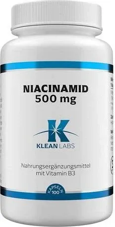 Niacinamid B3 500 mg Kapseln