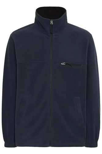 !Solid Trainingsjacke SDMATZ - Modische Fleecejacke für Herren - Funktionsjacken aus weichem Fleece für angenehme Wärme und Tragekomfort. Ideal für Alltag und Homeoffice, vielseitig kombinierbar für jeden Look.