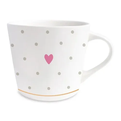 Goldtasse Herz (Punkte)
