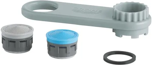 Grohe Mousseur 46711000 Grau - Wasserhahnventileinsätze, langlebiges und robustes Original Ersatzteil für perfekte Passgenauigkeit