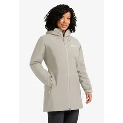 Damen Winterjacke JACK WOLFSKIN HEIDELSTEIN INS JKT W, Gr. XXL - Funktionsjacke aus recyceltem Polyester, wasserdicht und atmungsaktiv mit verstellbarer Kapuze für optimalen Wetterschutz und Bewegungsfreiheit.