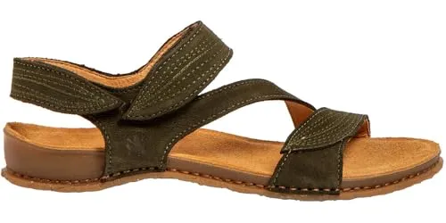 El Naturalista Damen Klassische Sandalen PANGLAO, Frauen Sandalen,sommerschuhe,freizeitschuhe,offene schuhe,strandschuhe,KAKI,40 EU / 7 UK