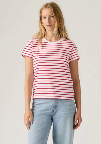 Levi's® T-Shirt PERFECT TEE mit Logo-Stickerei - Stylisches Damen-T-Shirt »PERFECT TEE« von Levi's® mit trendiger Logo-Stickerei. Bequem geschnitten und aus elastischem Material, ideal für lässige Outfits und den ganzen Tag angenehm zu tragen.