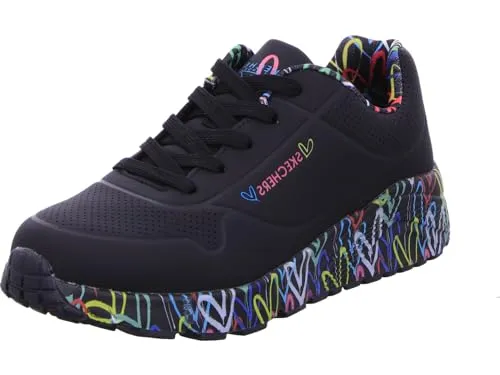 SKECHERS UNO LITE-LOVELY LUV Kinder Sneaker in schwarz von Skechers