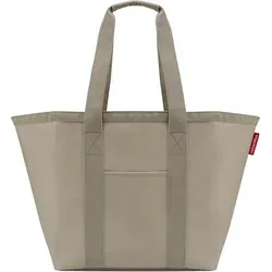 REISENTHEL® Einkaufsshopper marketshopper taupe - Stilvoll und praktisch - Moderner Einkaufsshopper aus 100% recyceltem Polyester, wasserabweisend und mit cleverem Ordnungssystem. Das geräumige Hauptfach und die praktischen Fächer bieten viel Platz für Alltag und Freizeit.