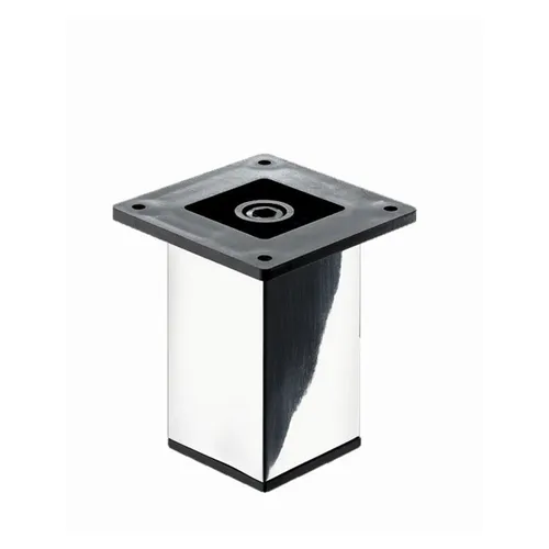 Design Möbelfuß, Arytano, verchromt 50x100 mm, vierkant