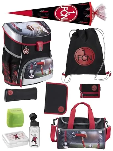 1. FCN Schulranzen Set FC Nürnberg