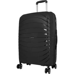 Warenhandel König Hartschalen-Trolley Rethmar, Schwarz, Größe L