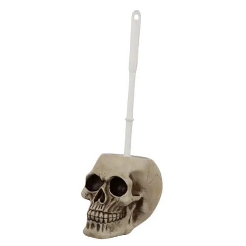 Puckator - Gothic Totenköpfe & Skelette - Gothic & Fantasy - Totenkopf Toilettenbürste
