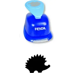 HEYDA 203687708 Motivstanzer groß Igel - Blau