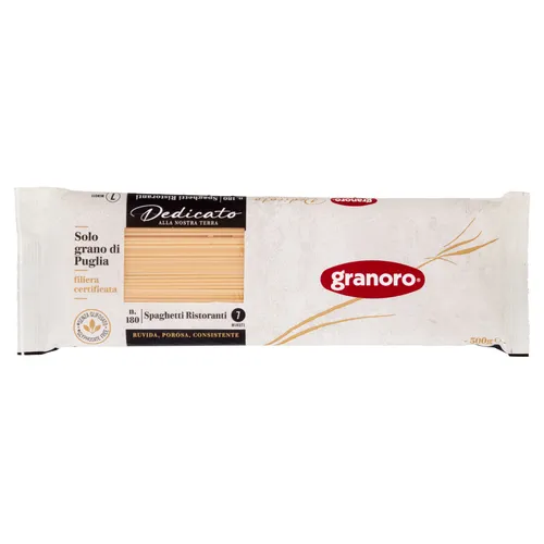 Nudeln Dedicato Spaghetto Fadennudeln N.180 500g - Granoro